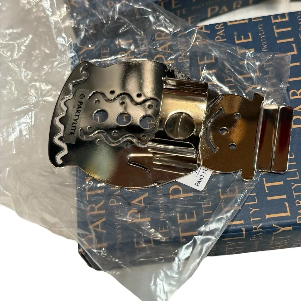 PartyLite GoSmart Ornaments set of 3 Holiday Clip on Ornaments Only NO‎ GoSmart - Picture 5 of 8